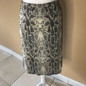 Style & co crocodile print 100% nylon